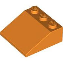 4161-4G Dakpan 33 graden 3x3 oranje gebruikt *1D019