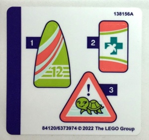 41697stk01 STICKER 41697stk01 FRIENDS- Pet Adoption Café NIEUW *0S0000