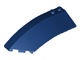 41750-63 Steen, wig 8x3x2 links open blauw, donker NIEUW *4D000