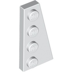 41769-1 Wig plaat 4x2 rechts wit NIEUW *1B230