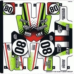 42065stk01 STICKER 42065 RC Tracked Racer NIEUW *0S0000
