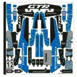 42123stk01 STICKER 42123 McLaren Senna GTR NIEUW *0S0000
