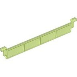 4218-108 Garagedeur- element zonder hendel transparant heldergroen NIEUW *1B271