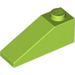 4286-34 Dakpan 33 graden 1x3 lime NIEUW *1B124