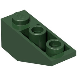 4287-80G Omgekeerde dakpan 33 graden 1x3 groen, donker gebruikt *1B400