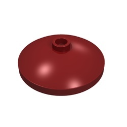 43898-59 Schotel 3x3 rood, donker NIEUW *1B048