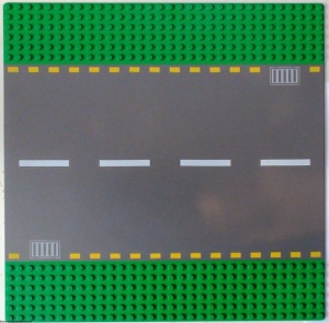 44336pb01-6 Wegenplaat 32x32 recht groen NIEUW *3K000