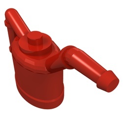4440-5G FABULAND Jerrycan rood gebruikt *