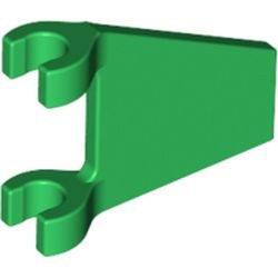 44676-6 Vlag 2x2 trapeze-vormig groen NIEUW *1B057