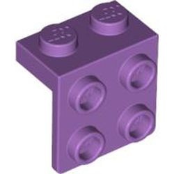44728-157 Verbindingsplaat 1x2- 2x2 lavender, midden NIEUW *1B258