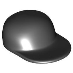 4485-11 Cap lange klep zwart NIEUW *0L0000