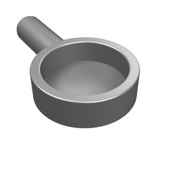 4528-95 Pan (laag model) zilver, mat NIEUW *0W009