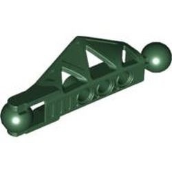 45749-80G Bionicle Rahkshi onderbeen groen, donker gebruikt *