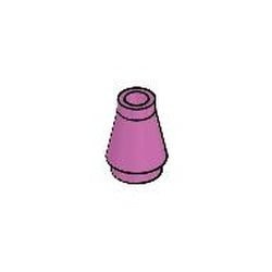 4589-47 Kegel 1x1x1 roze, donker NIEUW *1B086