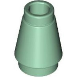 4589b-48 Kegel 1x1x1 groen, zandkleurig NIEUW *1B085