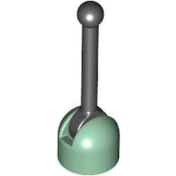 4592c02-48 Versnelling- lichtgrijsblauwe console met zwarte hendel groen, zandkleurig NIEUW *0L0000