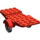 4613c01-5 FABULAND trailer rood gebruikt *