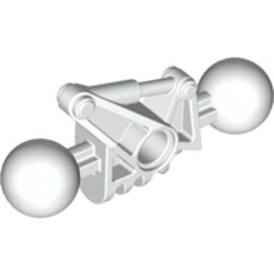 47311-1G Bionicle Toa Matru onderarm met 2x Joint ball wit gebruikt *
