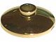 4740-21 Schotel 2x2 chroom goud NIEUW *1B046