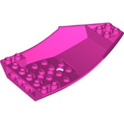 47406-47 Vliegtuig cockpit bodem 10x6x2 roze, donker NIEUW *
