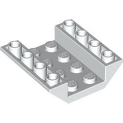 4854-1 Omgekeerde dakpan 45 graden 4x4 dubbel wit NIEUW *1L000
