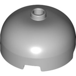 49308-86 Steen, 3x2x1 2/3 dome grijs, licht (blauwachtig) NIEUW *5C067