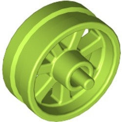 50862-34 Wiel voor motor lime NIEUW *5W000