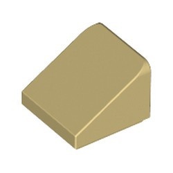 54200-2 Dakpan klein 30 graden 1x1x 2/3 crème NIEUW *1B190