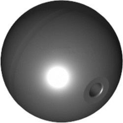 54821-11 Bal (Zamor Sphere) zwart NIEUW *0D001
