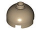 553-69 Steen, 2x2x1 dome TOP crème,donker NIEUW *1B080