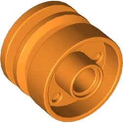 55981-4 Wiel 18x14 wiel met PINgat en spaken oranje NIEUW *5W000