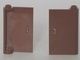 58380-88 Deur 1x3x4 rechts OPEN tussen top en bodem bruin, roodachtig NIEUW *1B273 - Img 2