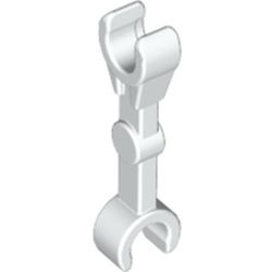 59230-1 Mechanische arm 1x3 met clip VERICALE grip wit NIEUW *0W002