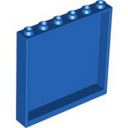 59349-7G Paneel 1x6x5 (zijkanten) blauw gebruikt *1F018