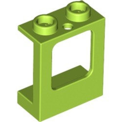 60032-34 Raam 1x2x2 in paneel 1 gat bodem voor ruit 60601 lime NIEUW *1B279