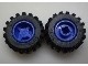 6014bc01-7 Wiel 11x12mm asgat met offset gegroefde band 21x12mm blauw NIEUW *5W000