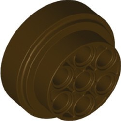 60208-120 Wiel 15x31 Technic (niet voor model team banden!) bruin, donker NIEUW *5W000