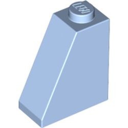 60481-105 Dakpan 65 graden 1 breed blauw, lichthelder NIEUW *1B156