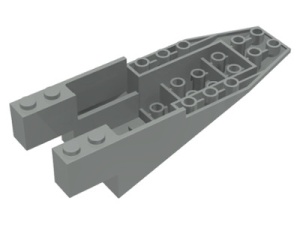 6058-9G Cockpit 11x4x2 2/3 lichtgrijs (klassiek) gebruikt *3L0000