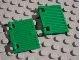 60800-6 Luik groot, breed 1x2x3 MET scharnier groen NIEUW *1L0000