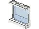 6156-1G Paneel 1x4x3 met glas wit gebruikt *1F019