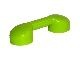 6190-34 Vorm van telefoonhoorn lime NIEUW *0L0000