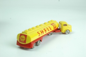 649-2 Mercedes met SHELL tankoplegger gebruikt *5M000