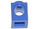 6541-97G Technic, steen 1x1 met PINgat blauwviolet NIEUW *