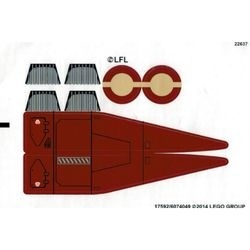 75051stk01 STICKER 75051 Jedi Scout Fighter NIEUW *0S0000