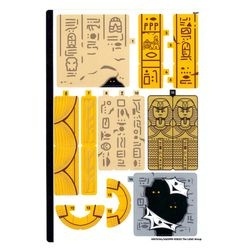 77013stk01 STICKER 77013 Indiana Jones: Escape from the Lost Tomb NIEUW *0S0000