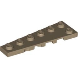 78443-69 Vleugel 6x2 links (af basis gezien) crème,donker NIEUW *5A006
