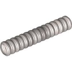 78c05-66G Slang geribbeld lengte 5 noppen grijs, lichtparel gebruikt *5D0000