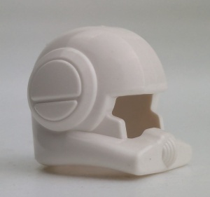 87557-1 Helm SW Clone Pilot open vizier wit NIEUW *0L0000