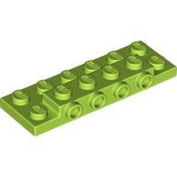 87609-34 Plaat 2x6x 2/3 4 noppen zijkant lime NIEUW *1L0000